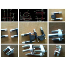 tampas de inserção india, 2 pinos